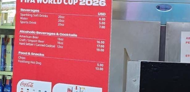 Cerveja por R$ 81 e água por R$ 25: os preços absurdos em Brasil x Marrocos Cerveja por R$ 81 e água por R$ 25: os preços absurdos em Brasil x Marrocos