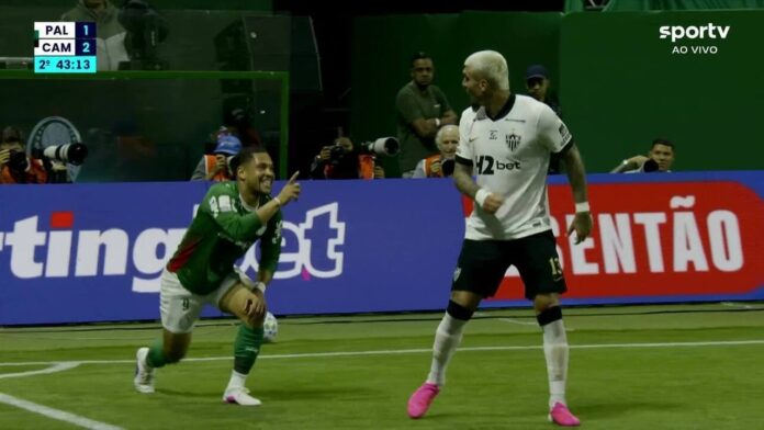 Palmeiras x Atlético-MG: Lyanco provoca Vitor Roque e é empurrado | Ge Palmeiras x Atlético-MG: Lyanco provoca Vitor Roque e é empurrado | Ge