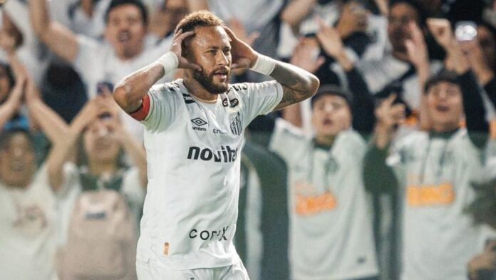 Neymar faz dois gols, mas Santos fica só no empate com a Chapecoense | CNN Brasil