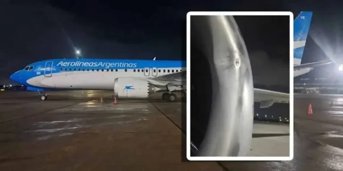 Avi&atilde;o de companhia argentina identifica impacto de drone no Gale&atilde;o
