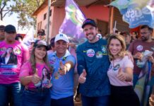 CARREATA DE APOIADORES DE JOSCILENE DO MANGÃO MOBILIZA NOVO GAMA