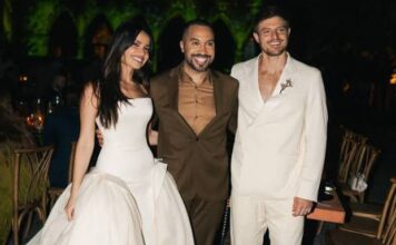 Gil do Vigor supera atraso e se emociona no casamento de Juliette